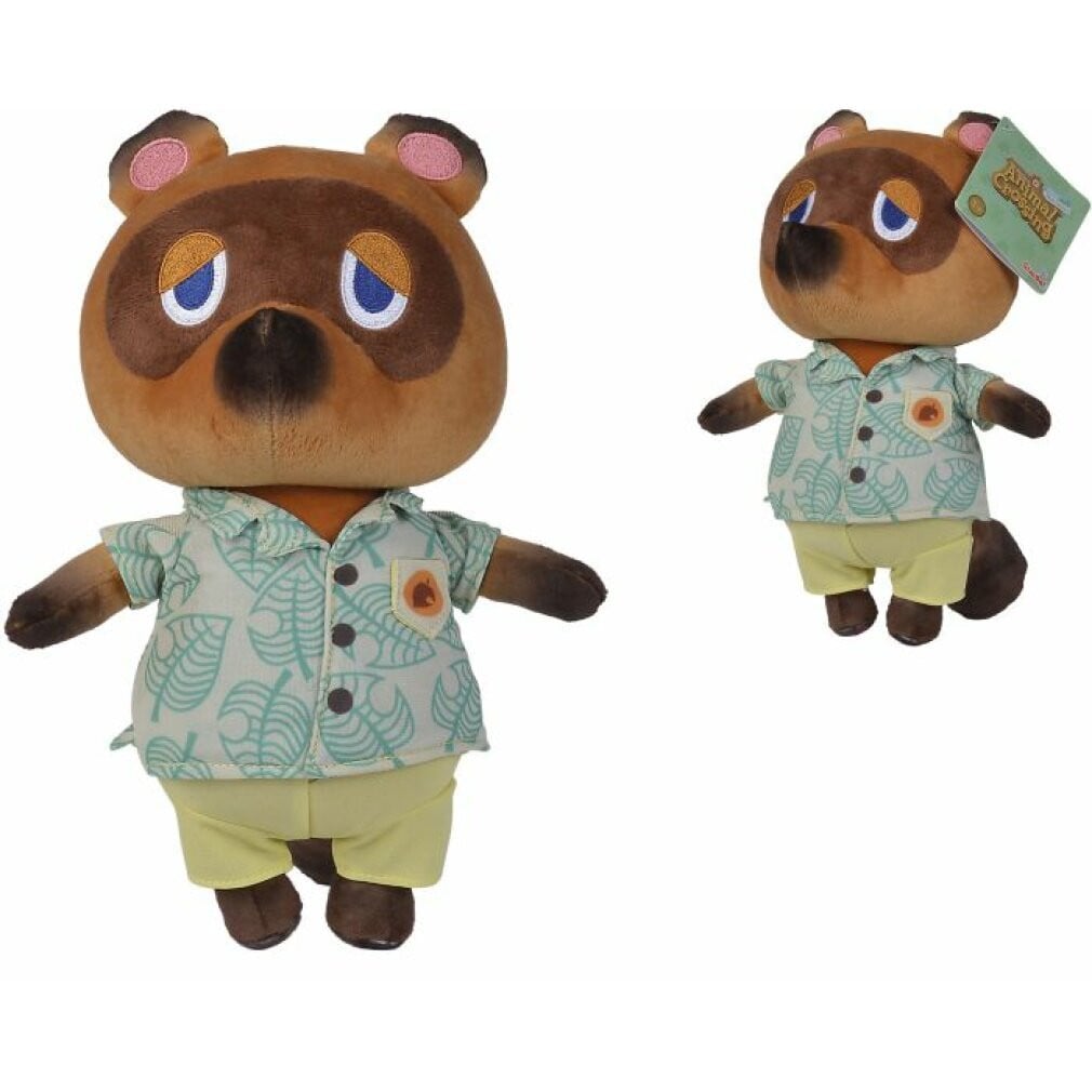 Simba Toys Animal Crossing Tom Nook knuffel