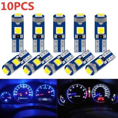 Inspire Daily Merch LED Bulb LED Canbus Car Interior Dashboard Indicator Light red 2pcs