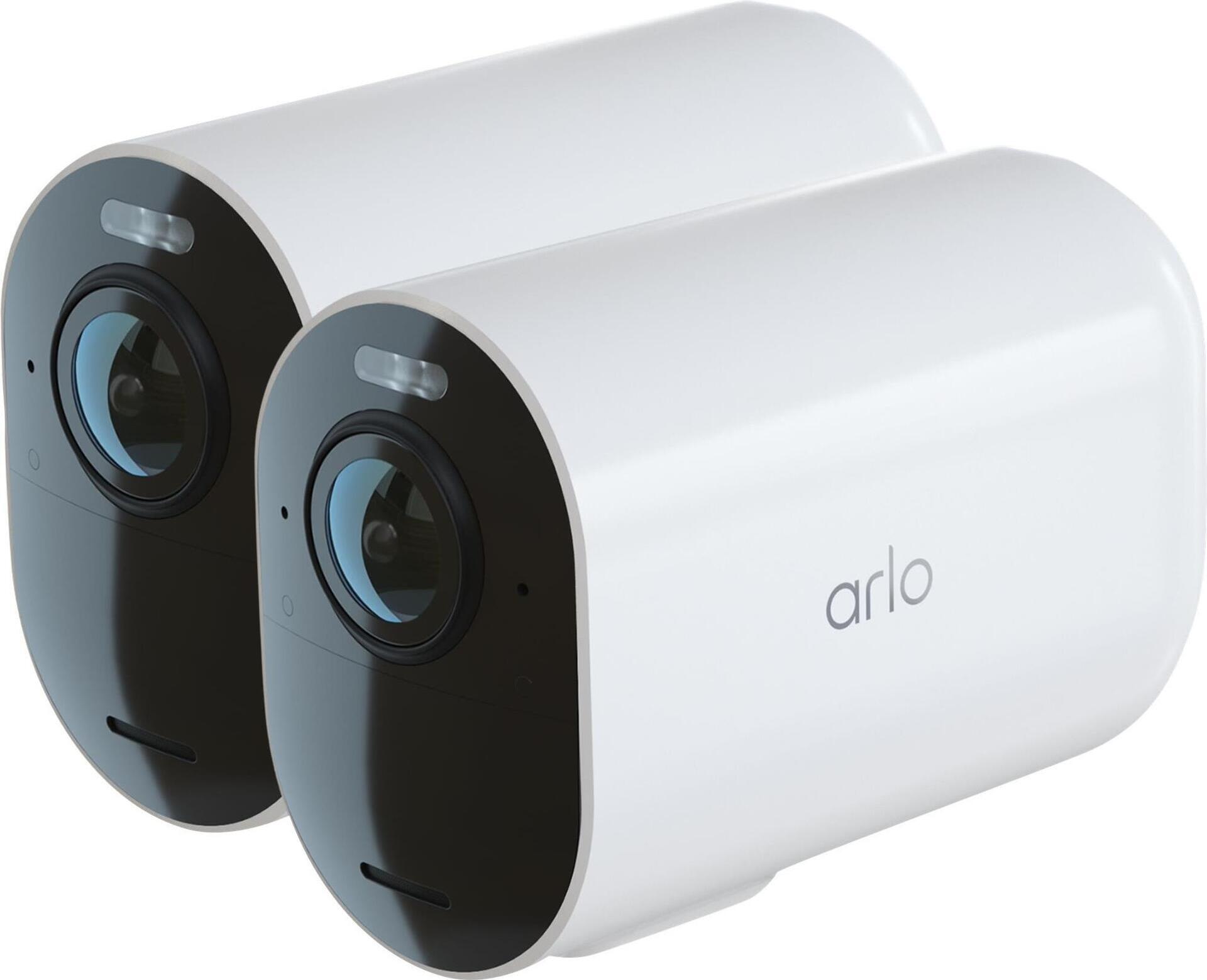 Arlo Ultra 2 XL Überwachungskamera außen, 2er Set, IP-Sicherheitskamera, Innen & Außen, Kabellos, 42 lm, 6500 K, FCC, CE, IC, EU RoHS compliant, EU-REACH compliant, EuP1275 compliant, WERCS