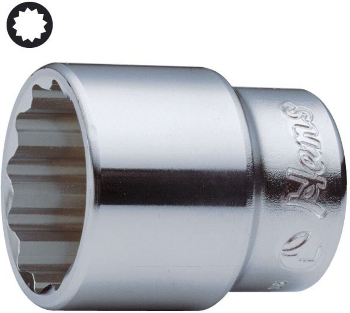 Steckschlüssel 3/4 zoll 12-Eckig HANS 6402M/21