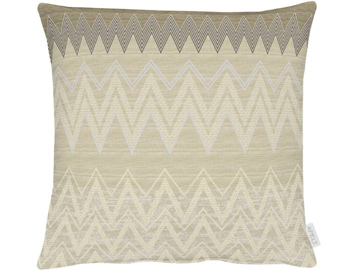 Dekokissen APELT Ipanema Gr. 1, beige (beige, natur), B:48cm H:5cm L:48cm, Baumwolle, Polyester, Dekokissen_Sitzkissen_Kissenhüllen, Dekokissen
