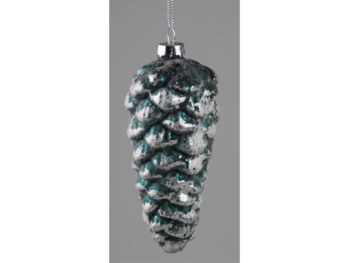 Dekoobjekt AM DESIGN Weihnachstsdekoration , blau, B:5,5cm H:13cm, Glas, Dekofiguren, Dekoobjekt, 6er Set