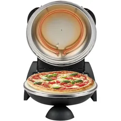 G3 Ferrari Pizzaofen Delizia G10006, Tischgrill, Schwarz