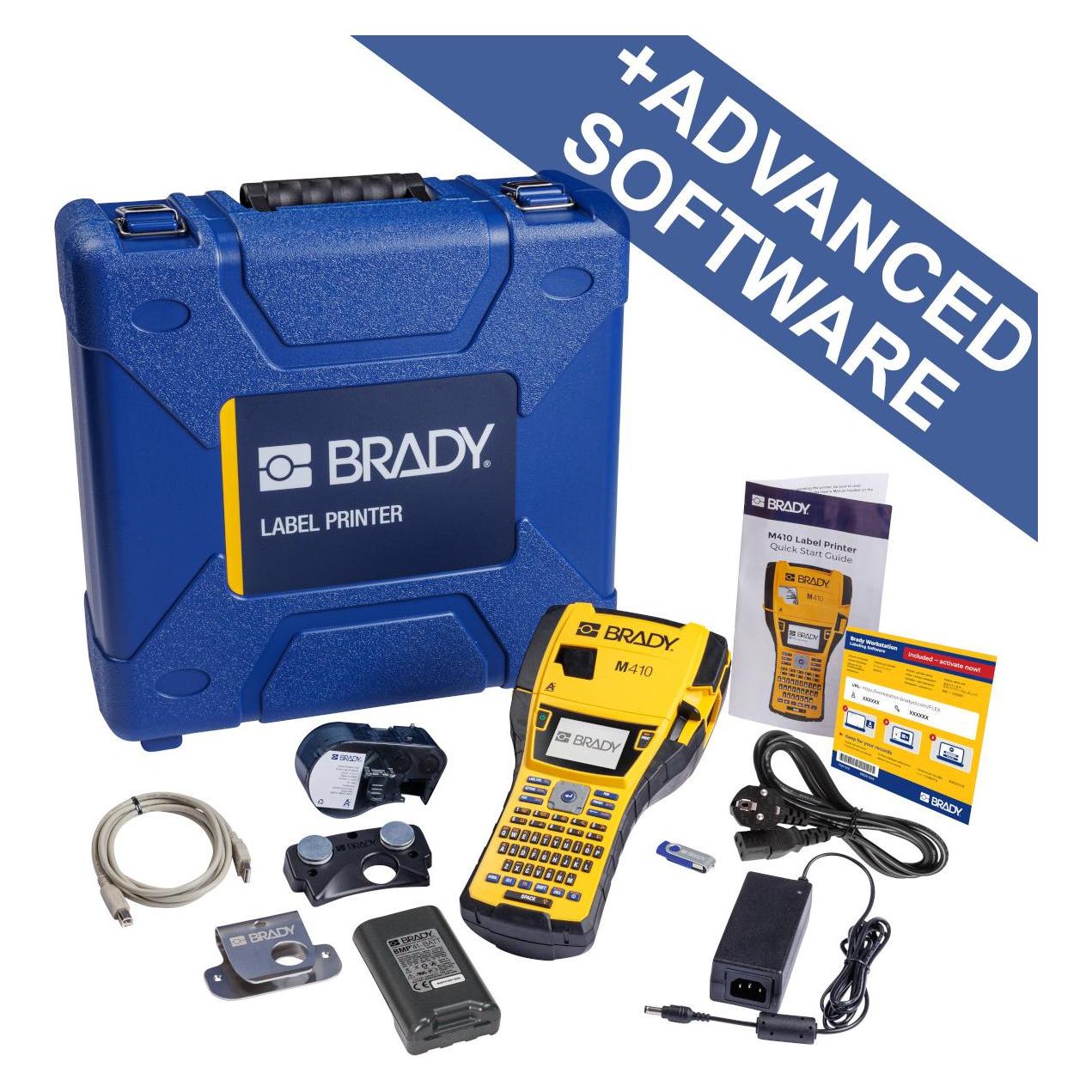 Brady M410 Portable Label Printer (M410-KIT-EU-BWS)