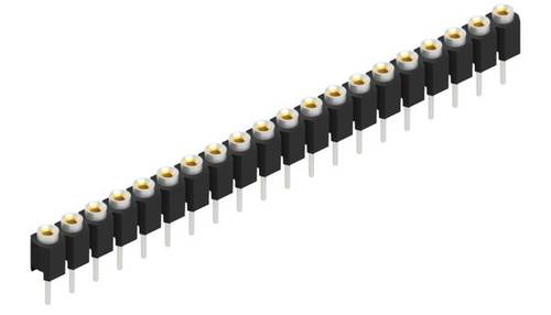 Fischer Elektronik Buchsenleiste (Präzision) Anzahl Reihen: 1 10039738 10St.