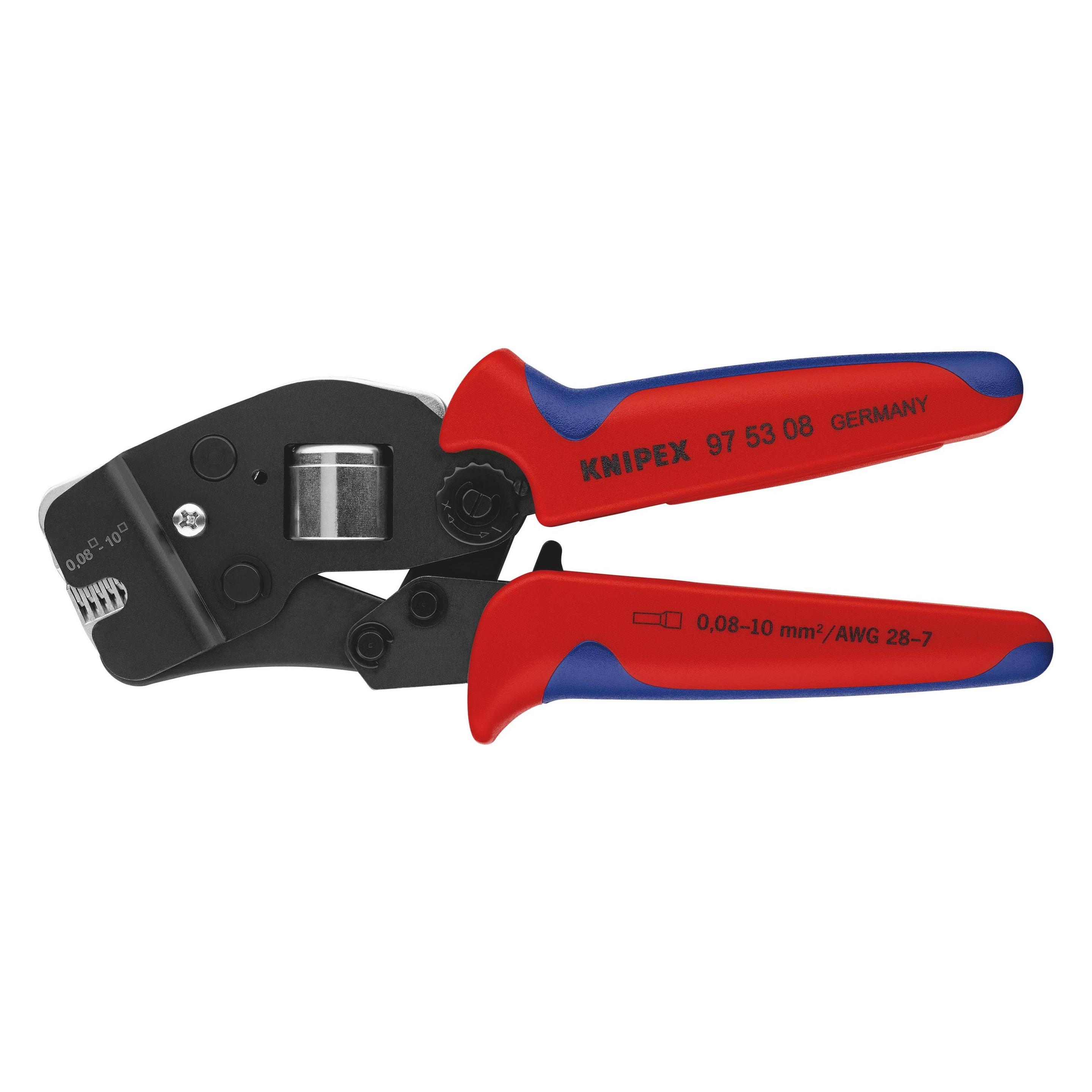 Knipex Selbsteinstellende Crimpzange für Aderendhülsen (190 mm) (97 53 08 SB)
