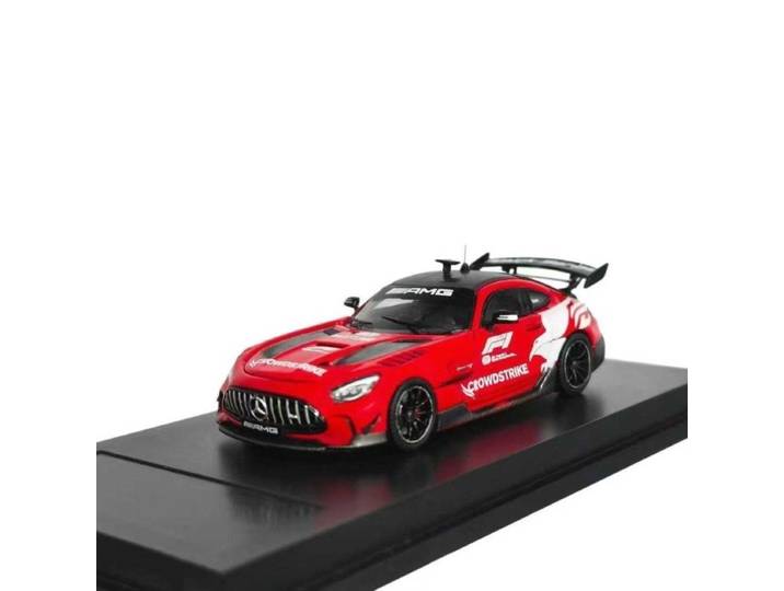 Modèle de bus en alliage de sécurité F1 Black Series à l'échelle 1:64 en métal moulé sous pression