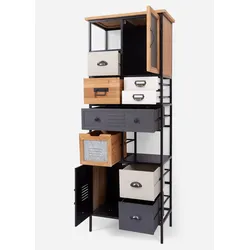 bonprix Schrank, grau, Gr.160x60 cm, Schrank
