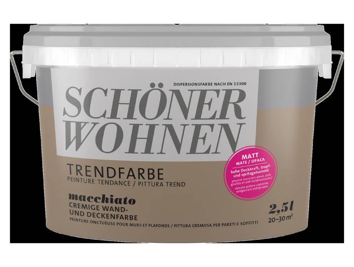 Schöner Wohnen Farbige Dispersion Trendfarbe 2.5 l