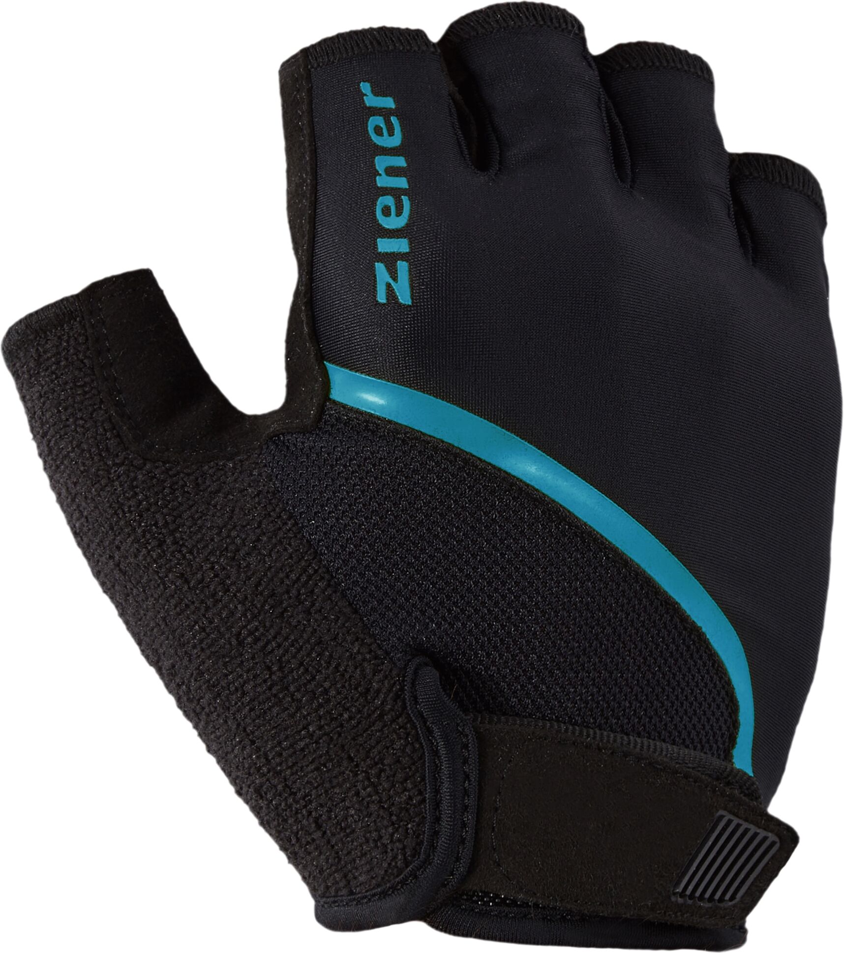 Fahrradhandschuhe ZIENER "CELAL-Z", Herren, Gr. 7.5, blau (sea), Materialmix, Handschuhe Fahrradhandschuhe sea 7.5