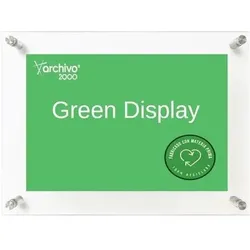 Archivo 2000, Prospektständer, Wanddisplay 65403 CS TP TT Acryl Transparent (A3)