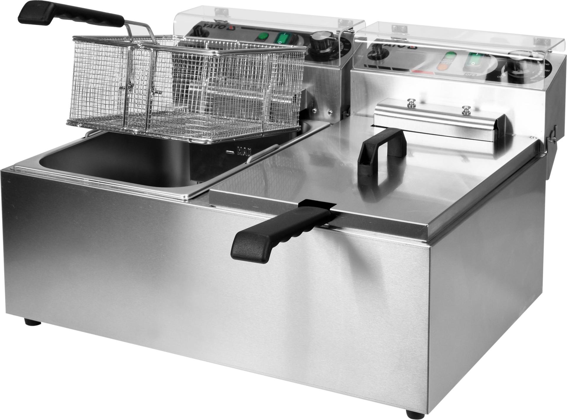 Gastro-Doppelfritteuse 2 x 11,5 l