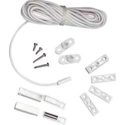 ABB Stotz S&J Magnet-Reedkontakt-Set mit 4m Kabel weiß MRS/W