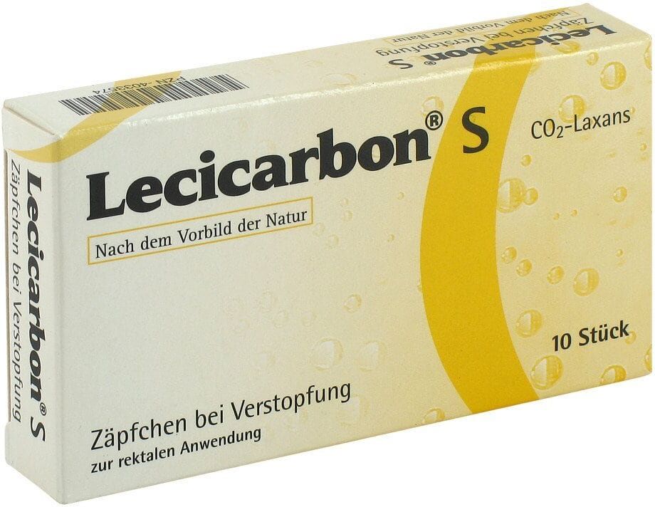 Lecicarbon S CO2-Laxans für Säuglinge 10stk