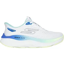 SKECHERS Damen Slipper MAX CUSHIONING® MAX RUN, Größe 40 in Weiß Weiß