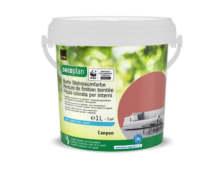 Bunte Wohnraumfarbe Canyon 1L