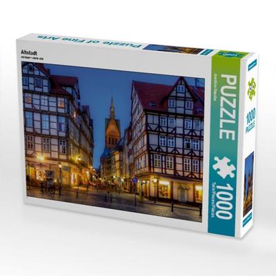 CALVENDO Puzzle Altstadt | 1000 Teile Lege-Größe 64x48cm Foto-Puzzle für glückliche Stunden