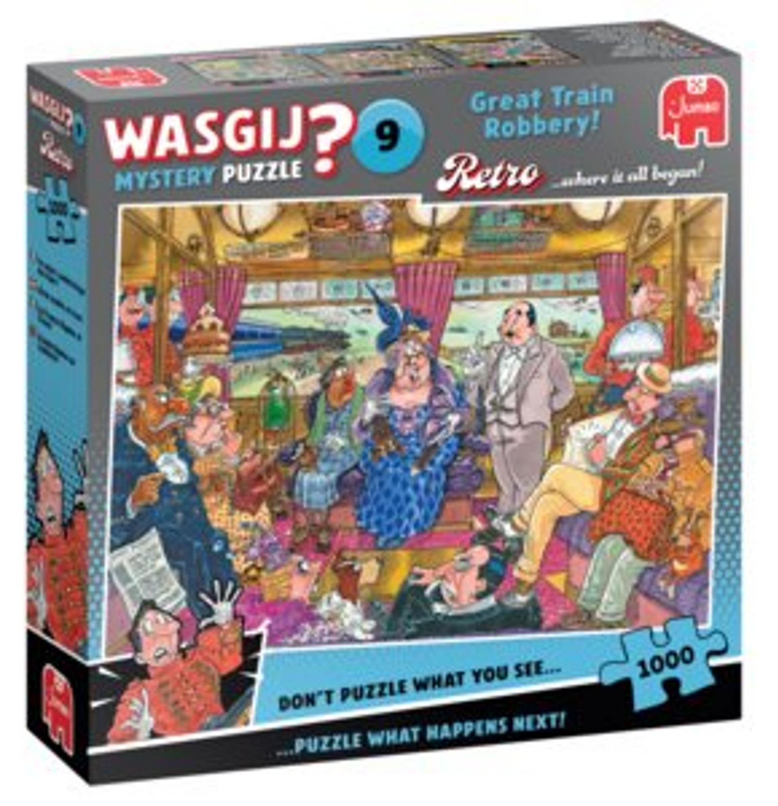 Wasgij! Puzzel Trein 1000 stukjes - Plenty Gifts
