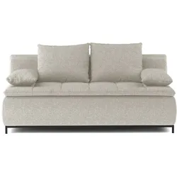 Schlafsofa Sugar Stoff Silver