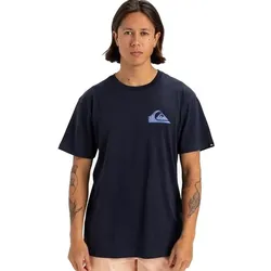 Quiksilver T-Shirt Window Pane Navy - M - M