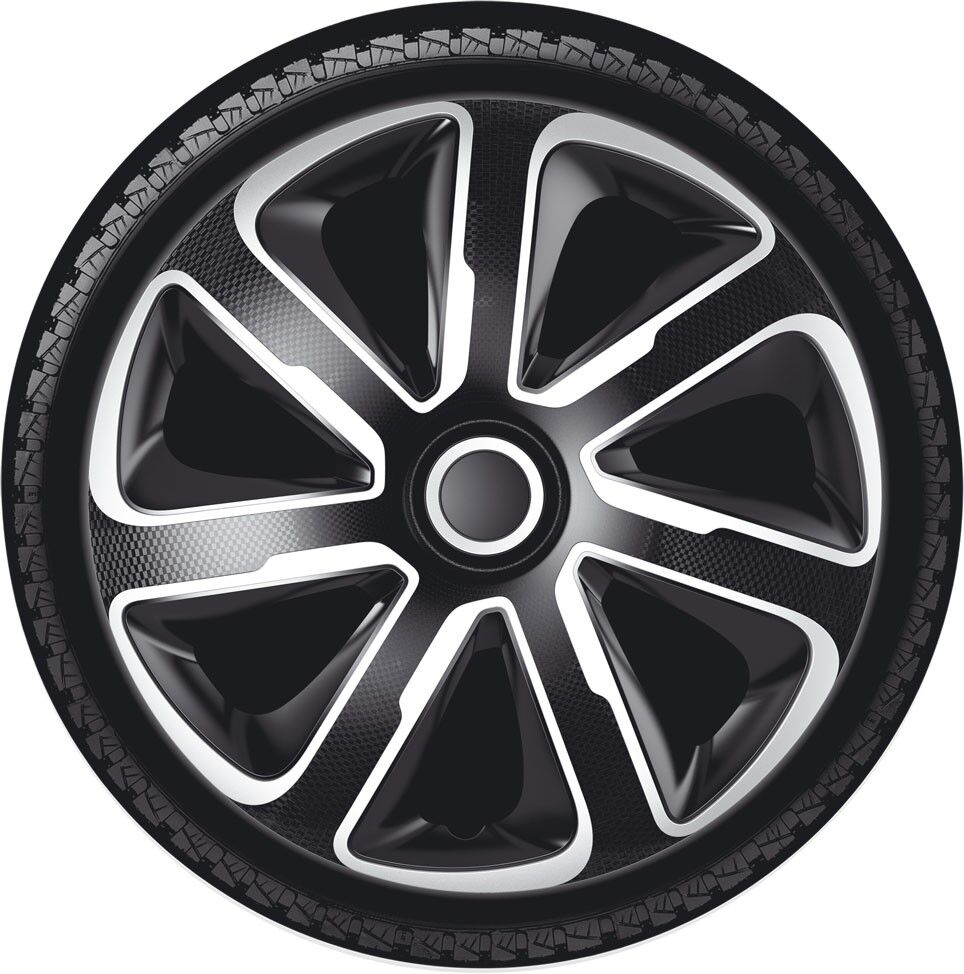 ARGO 13 LIVORNO CARBON SILVER BLACK Wheel covers