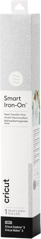 Cricut Smart Iron-On 33x91cm (Glitter Silver)