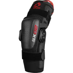 EVS SX02, Knieorthese - Schwarz/Rot - M