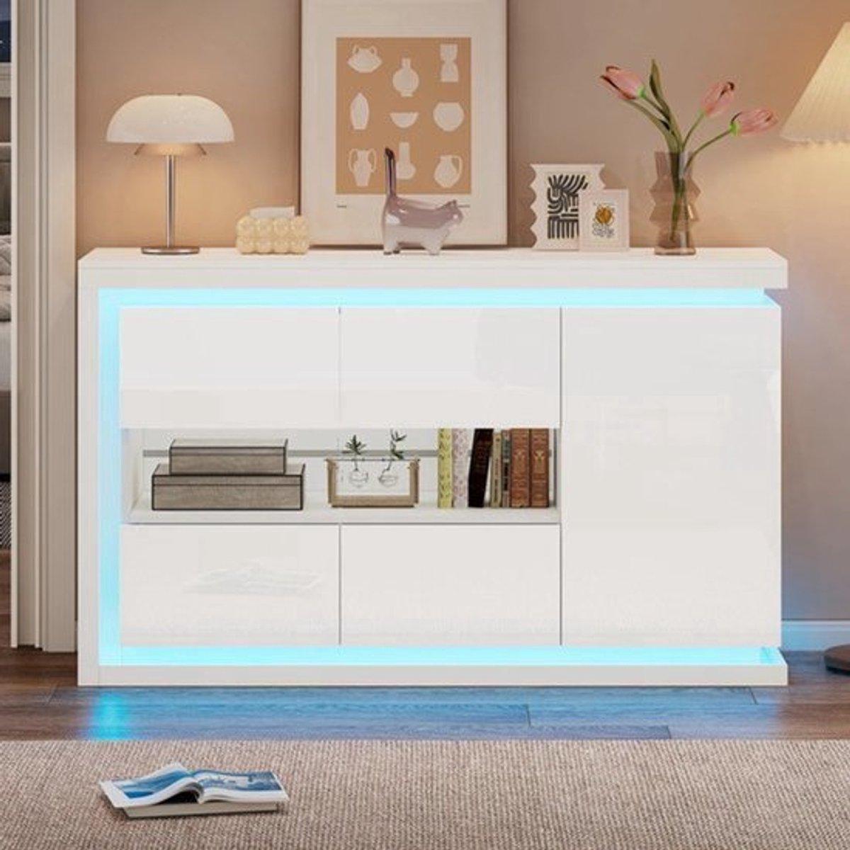 Selius Moderne Ladekast met Geïntegreerde Verlichting