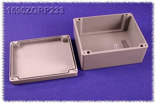 Hammond Electronics 1590ZGRP233PL 1590ZGRP233PL Einlegeplatte Stahlblech Natur 1St.