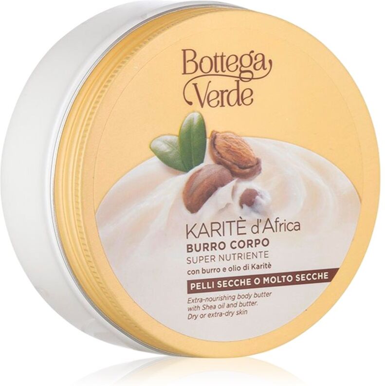 Bottega Verde Karitè d'Africa beurre corporel nourrissant au beurre de karité 150 ml