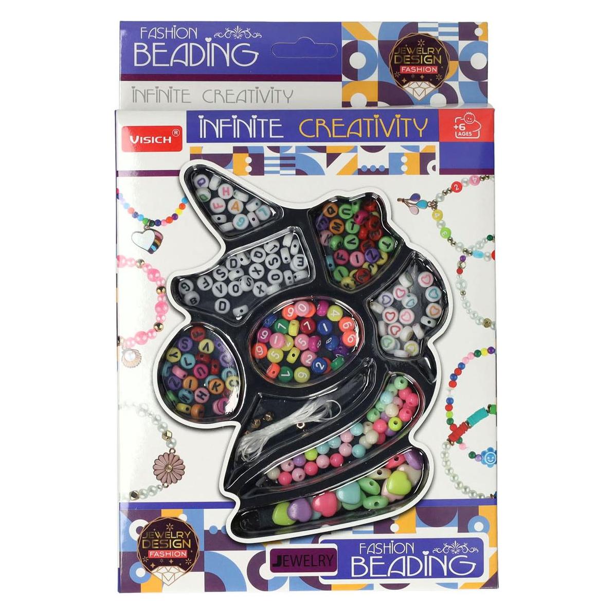 Fashion Bead Set Buchstaben und Zahlen (58582683)