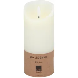 Arti Casa, LED Kerzen, LED Kerze Creme Ø7xh16cm