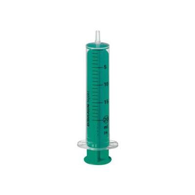 Injekt Solo Spritze 20 ml Luer exzentrisch PVC-fr. 100x20 Spritzen