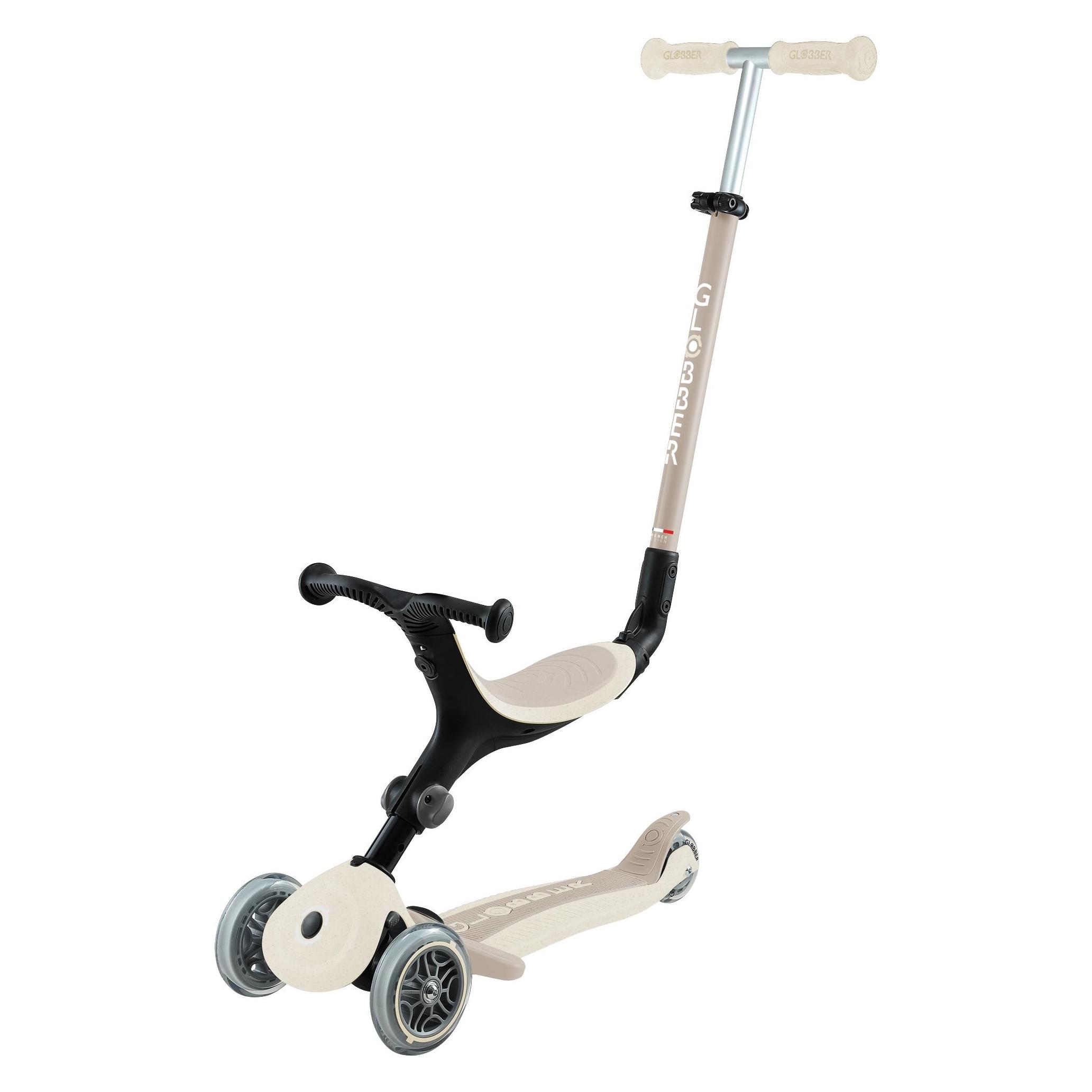 Globber / Dreirad GO UP Active Ecologic Coconut (740-566)