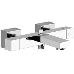Gessi Rettangolo K, Wannen Thermostat Aufputz Montage, automatische Umstellung Wanne/Brause, 20111279, Farbe: Weiß CN
