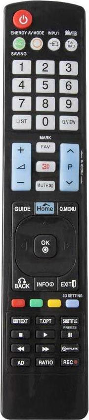 Onlex Universele afstandsbediening voor LG-televisie, transparant