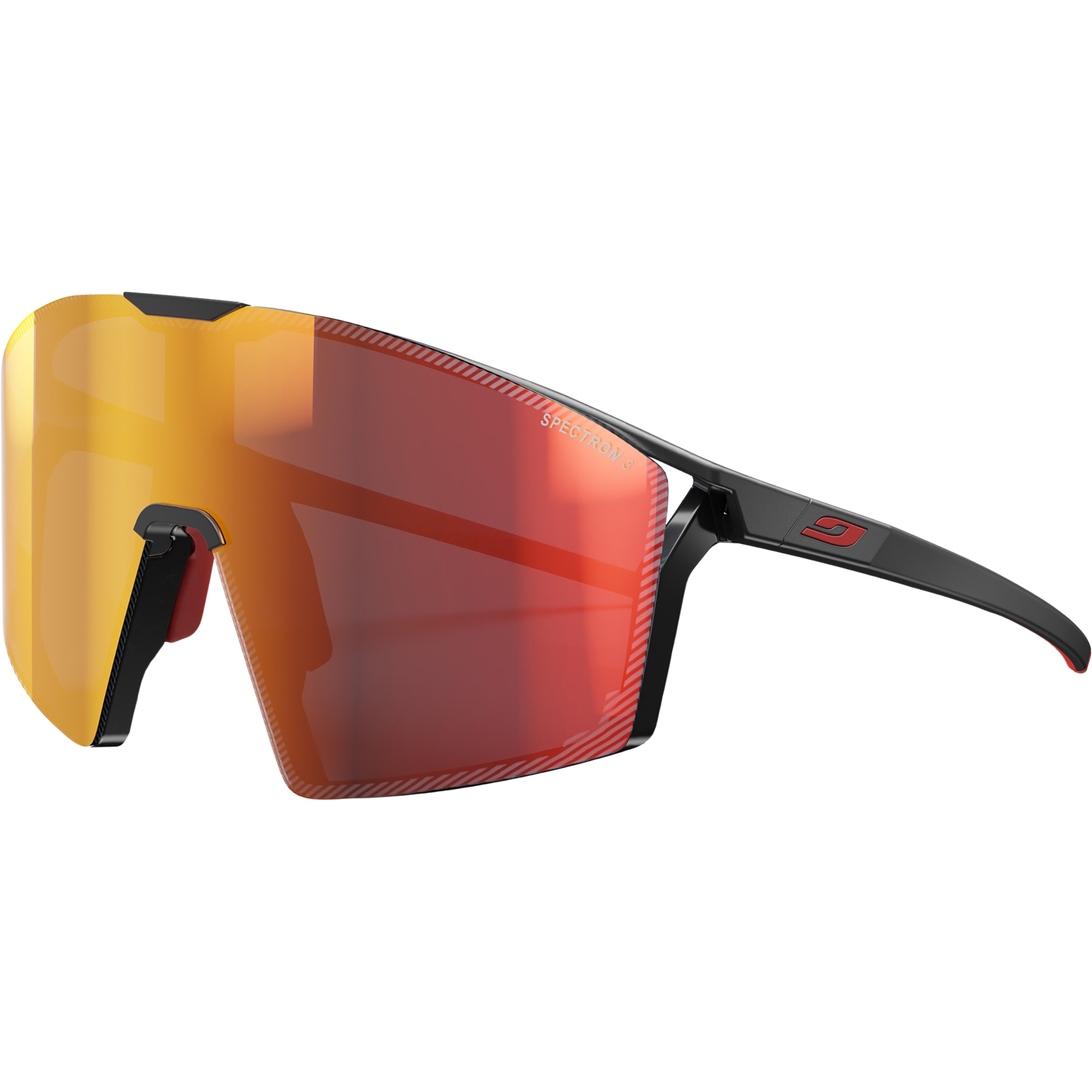 Julbo Edge Spectron 3 Sportbrille Sportbrillen & Sportsonnenbrillen schwarz Camping