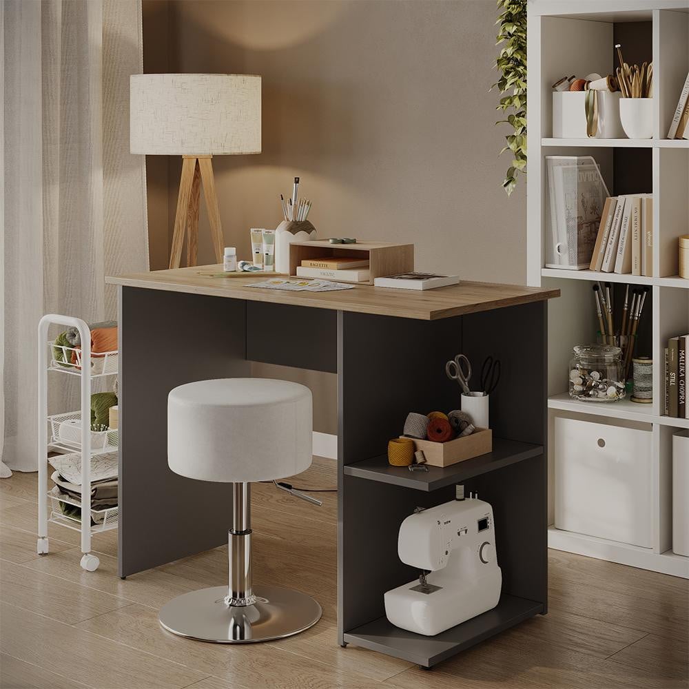 VICCO Bureau Simple Antraciet 100 x 50 cm, Model 59821