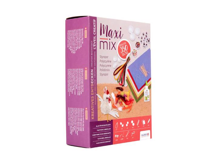 Glorex Creativ-Maxi-Mix Styropor 350 Teile