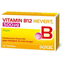 VITAMIN B12 HEVERT 500 μg Tabletten 120 St
