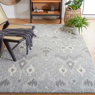 SAFAVIEH Handmade Ikat Triada Bohemian Wool Rug