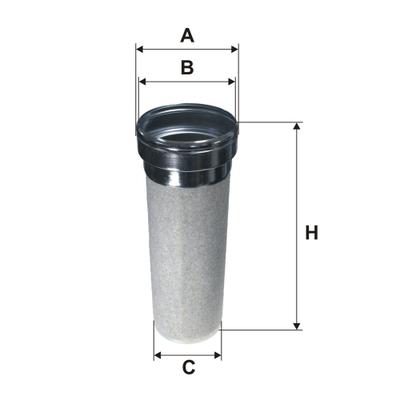 FILTRON Sekundärluftfilter AM 442/5W für Volvo