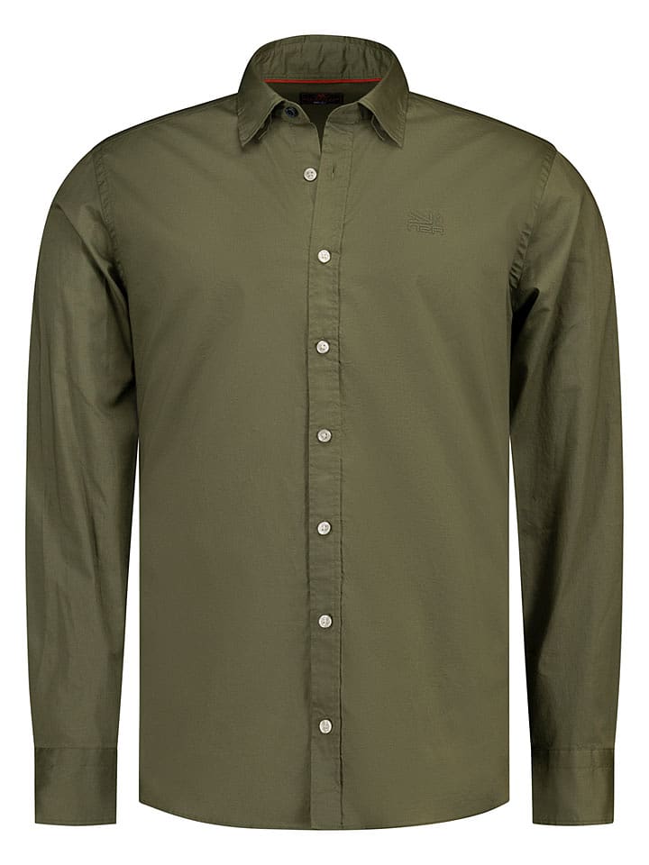 NEW ZEALAND AUCKLAND Hemd in Khaki - XL