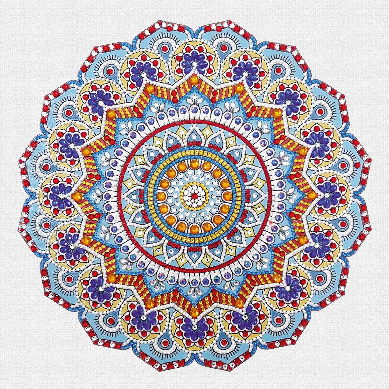Ursus Diamond Painting "Mandala blau"