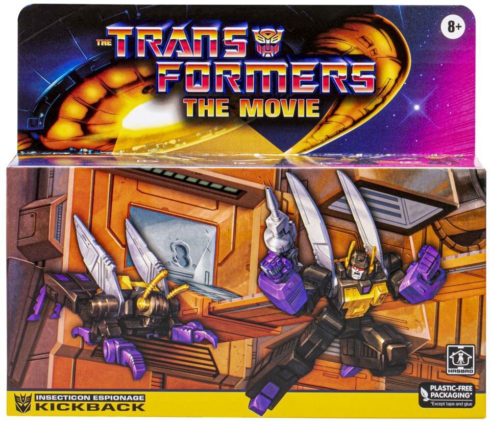 Hasbro Fans Transformers The Movie: Insecticon Espionage - Kickback Action