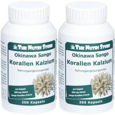 Korallen Kalzium 500 mg Kapseln 2x 2x200 St