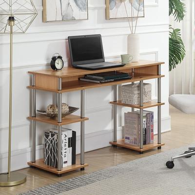Convenience Concepts Designs2Go No Tools Student Desk with Shelves