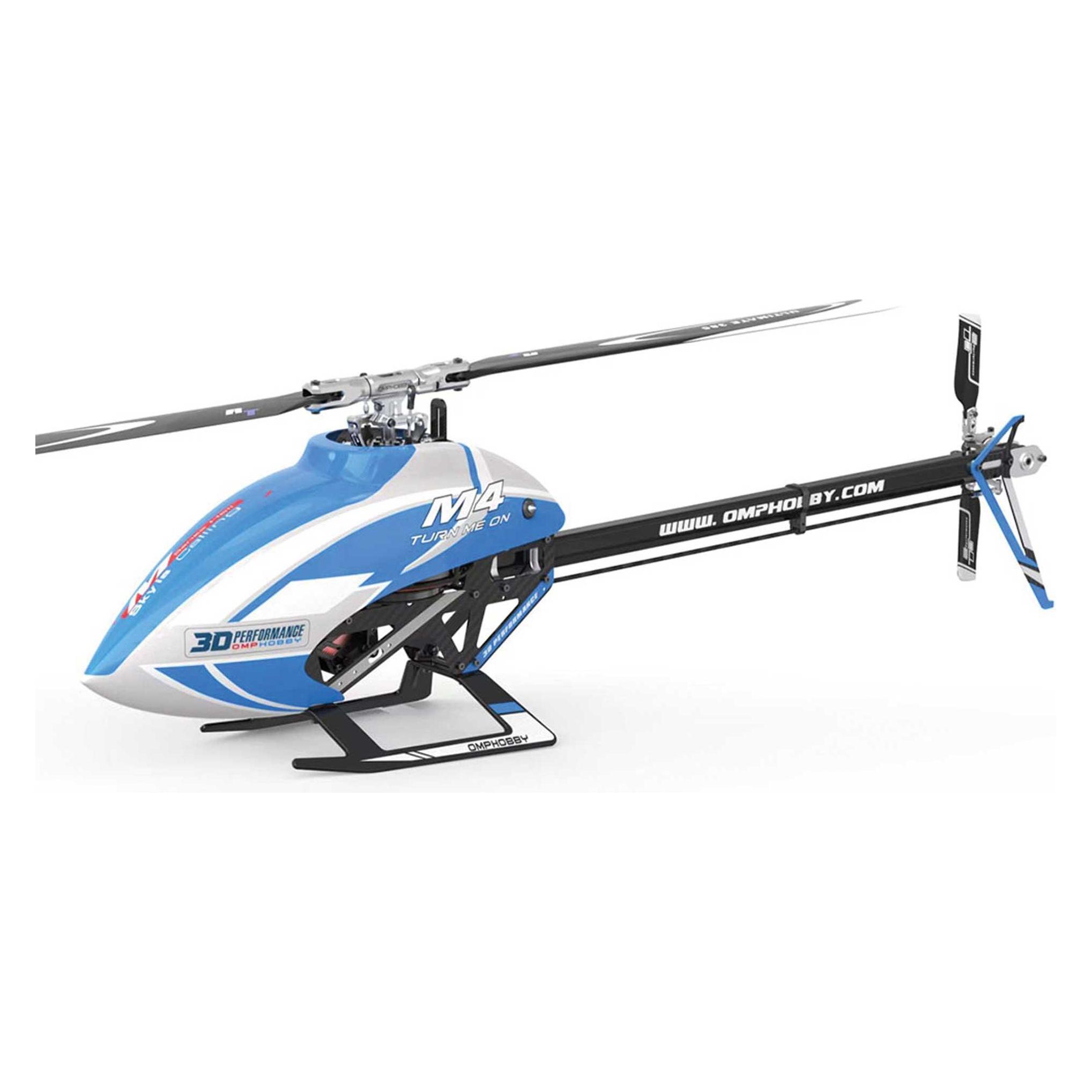 OMPHobby OMP Heli M4 PNP Helikopter blau # OSHM406P (OSHM406P)