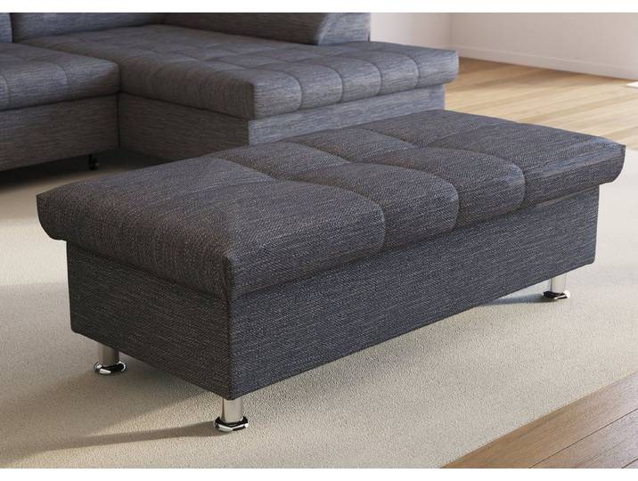 DOMO collection Hocker FRANZI, elegant, komfortabel, inklusive Stauraum