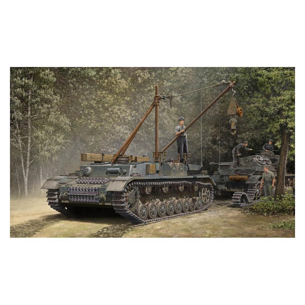 Trumpeter German Bergepanzer IV Recovery Vehicle (00389)